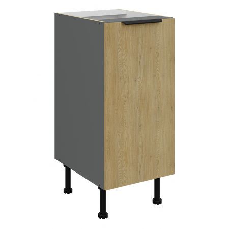 Szafka dolna 60 cm CREMA dąb cremona / antracyt 40 D 1F BB